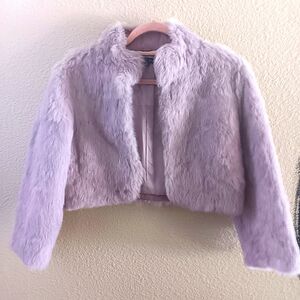 ANTONIO MELANI Elegant Cropped Fur Coat